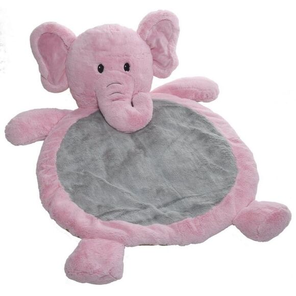 Mary Meyer Bestever Baby Mat, Elephant Pink - Picture 7 of 9